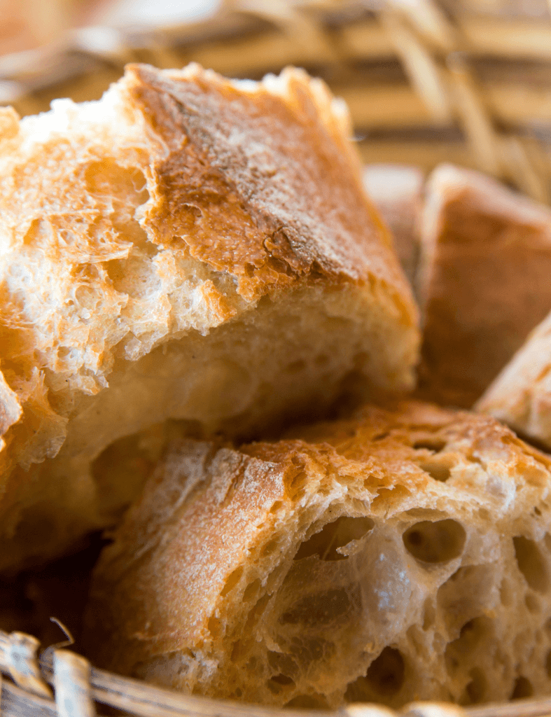 Pão artesanal Baguete francesa