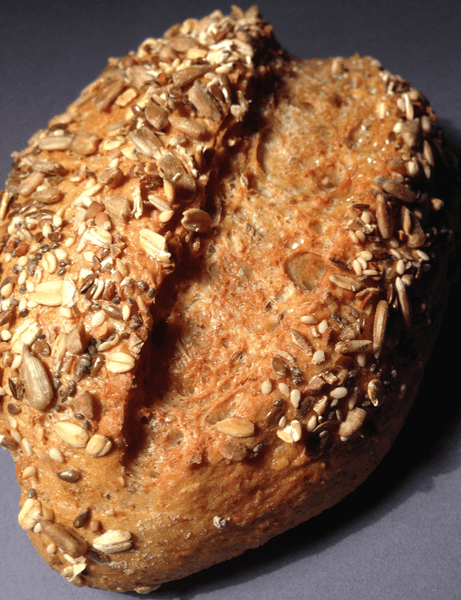 Pão artesanal integral Multigrãos